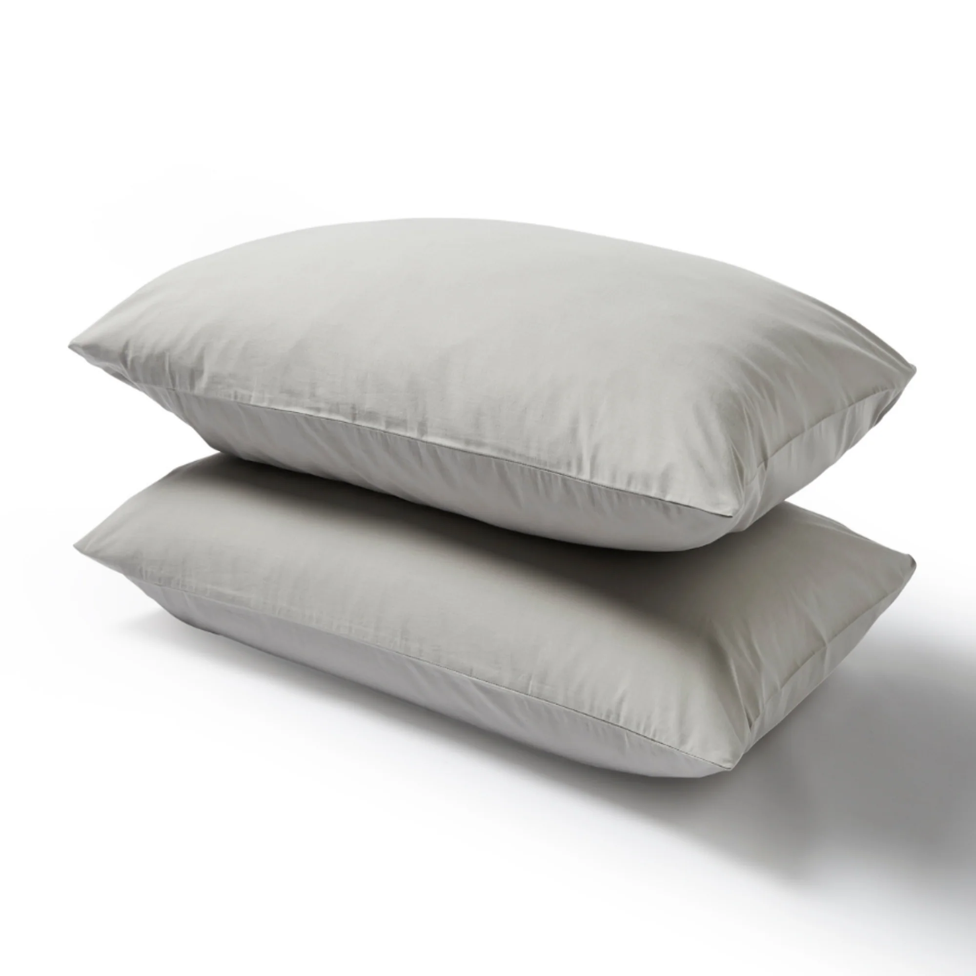 200 Thread Count Classic 100% BCI Cotton Pair of Pillowcases - Image 3