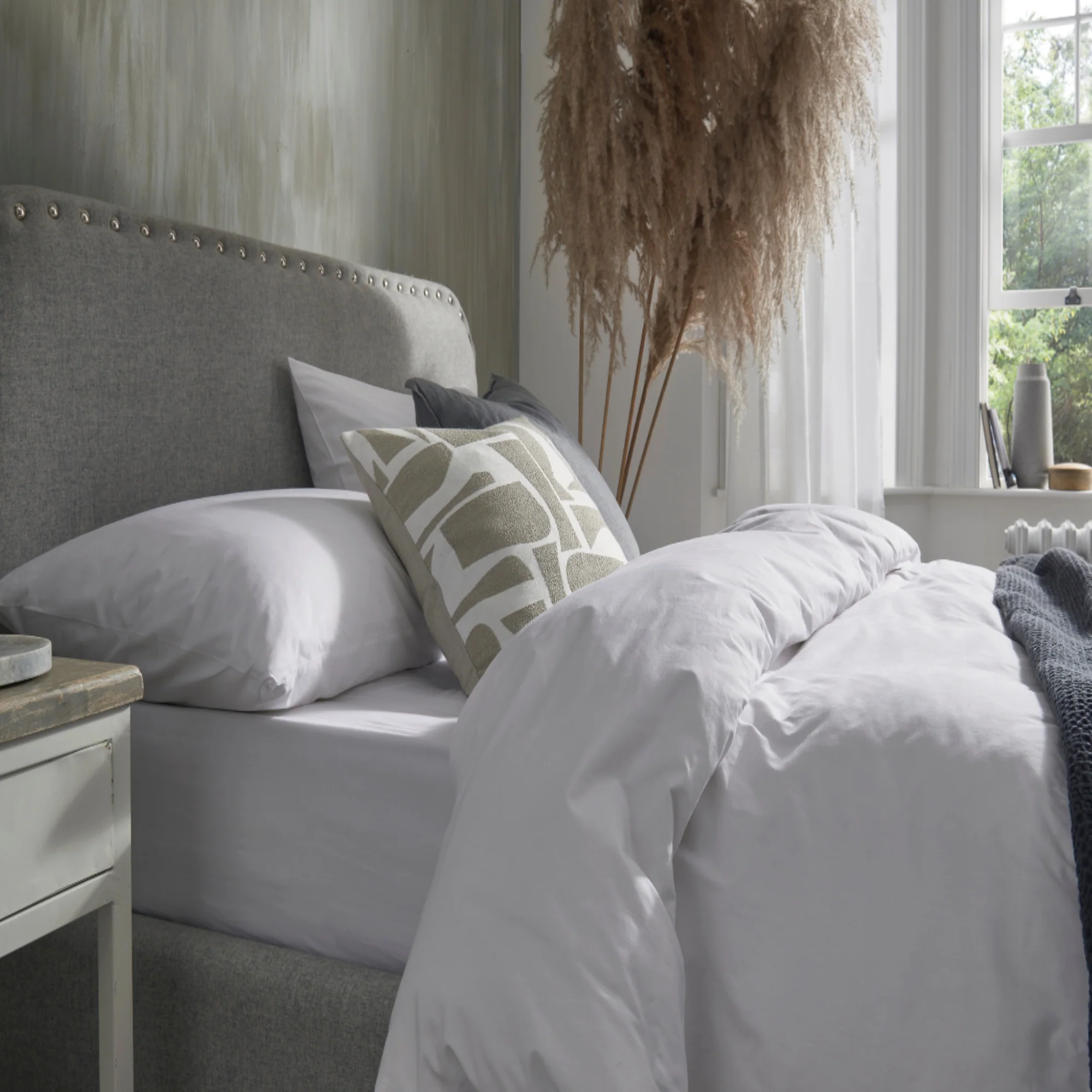 200 Thread Count Classic 100% BCI Cotton Duvet Cover - Image 3