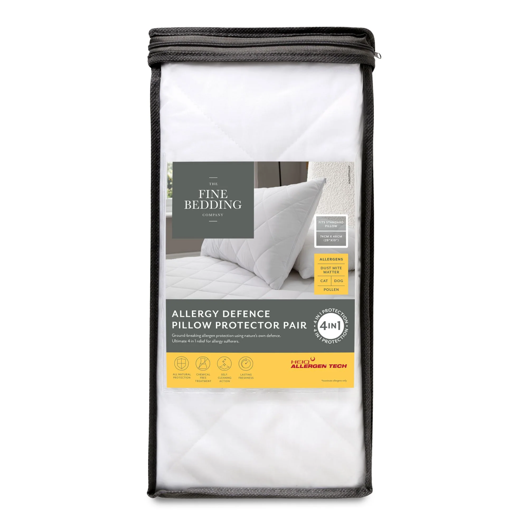 Allergy Defence Pillow Protector Pair - Image 3
