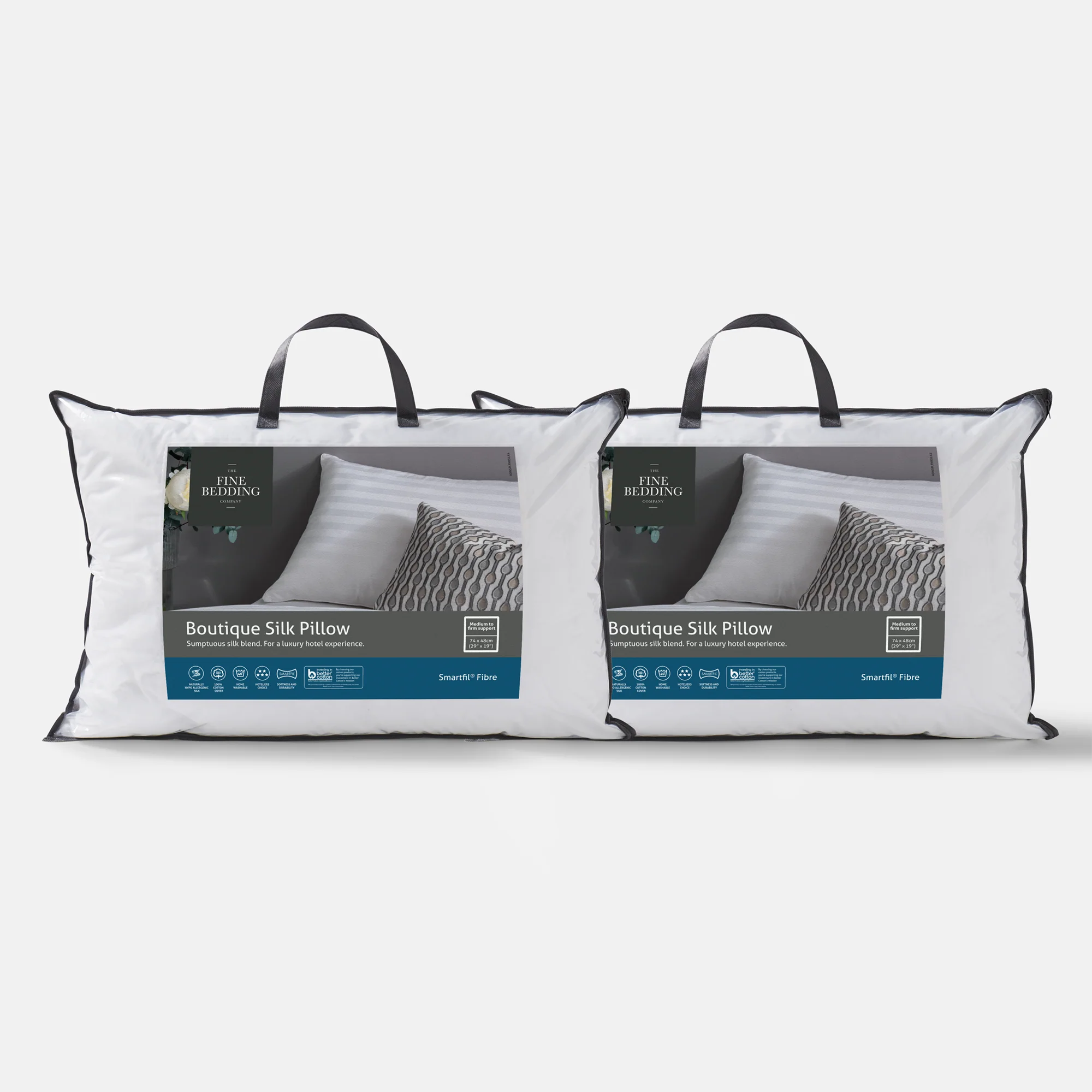 Set of 2 - Boutique Silk® Pillows Bundle - Image 3