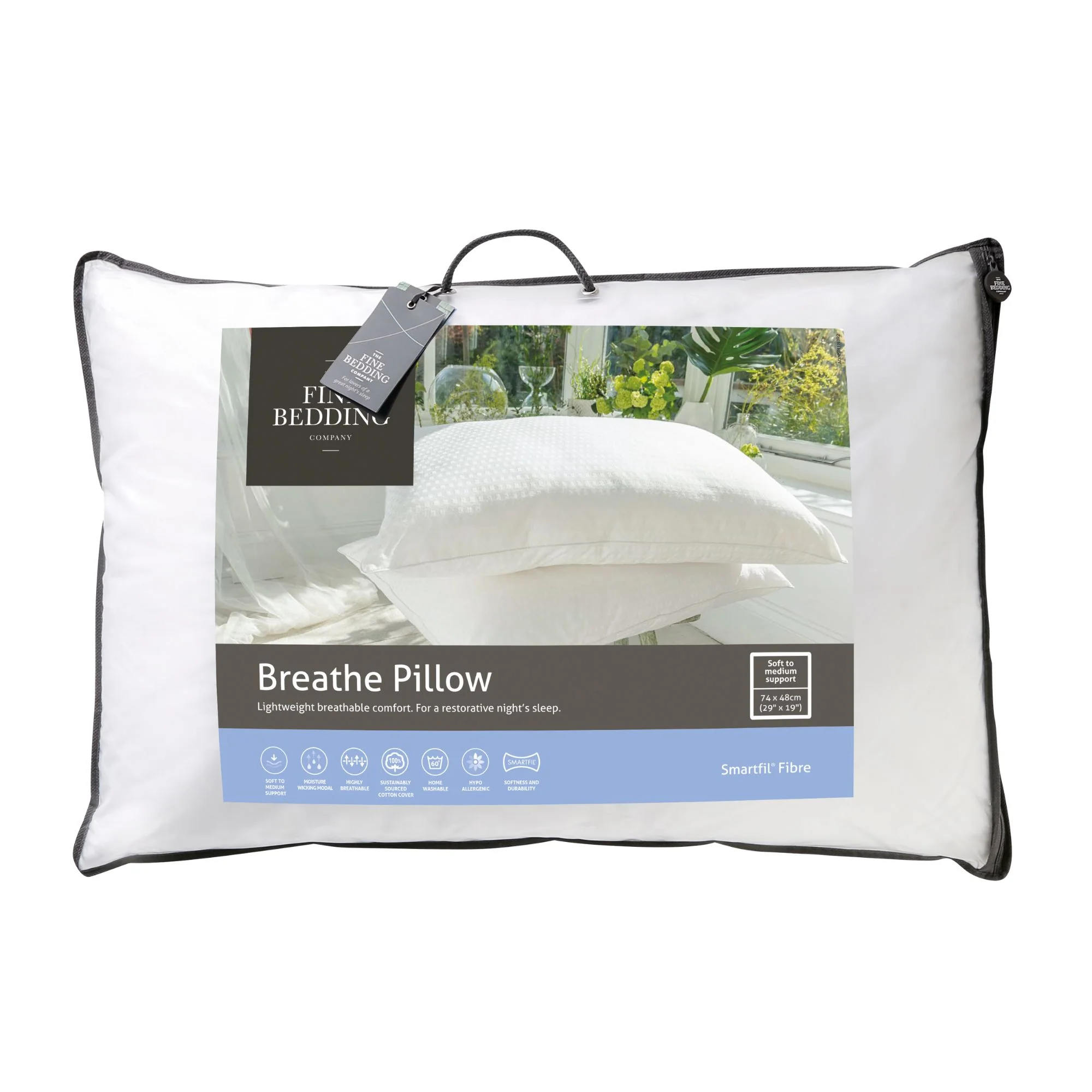 Breathe® Cotton-Covered Pillow - Image 5