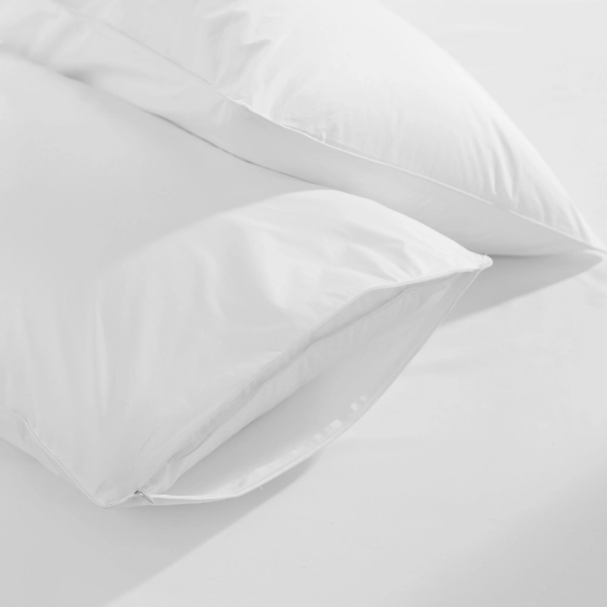 Classic Cotton Pillow Protector Pair - Image 2
