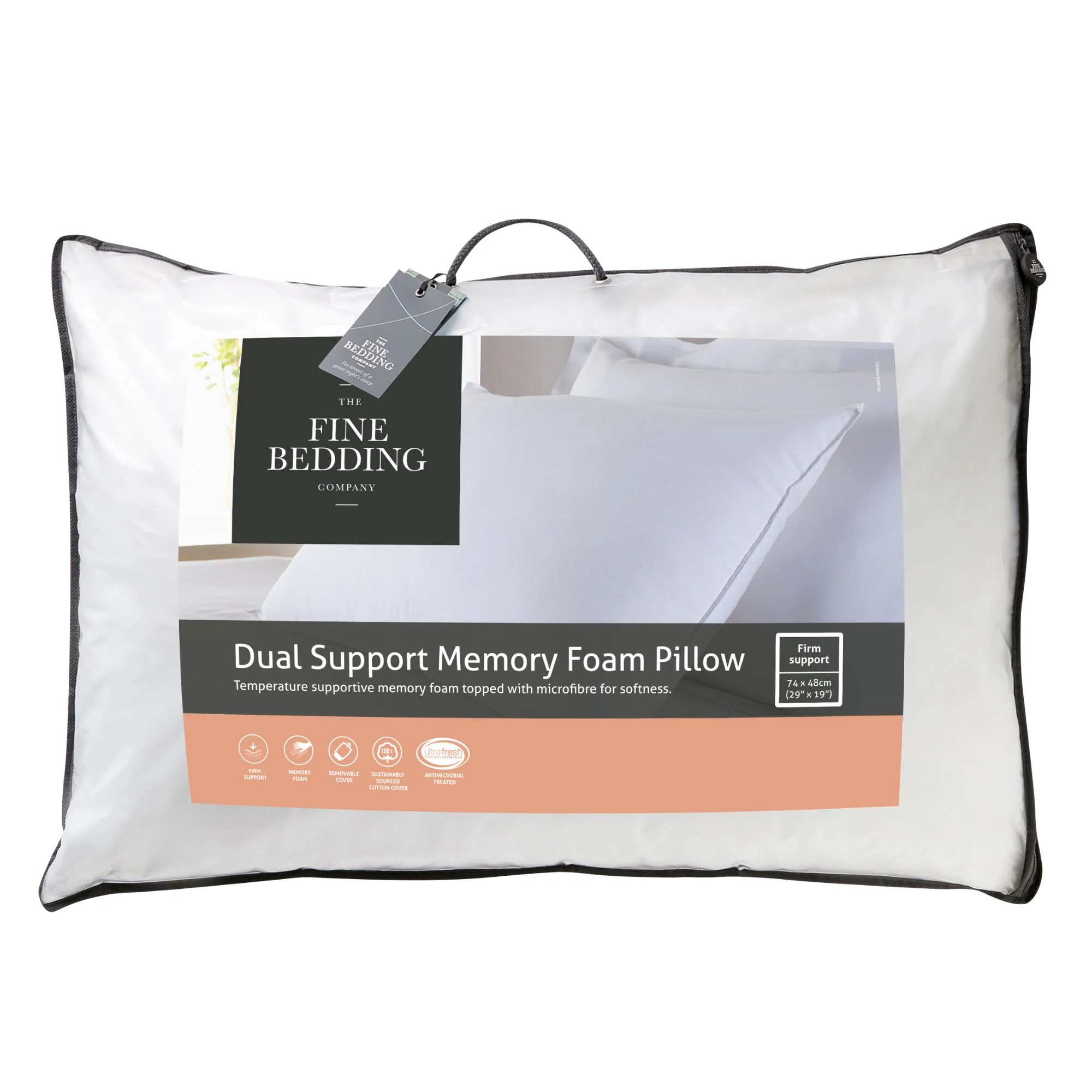 Dual Support Memory Foam Pillow - Image 6