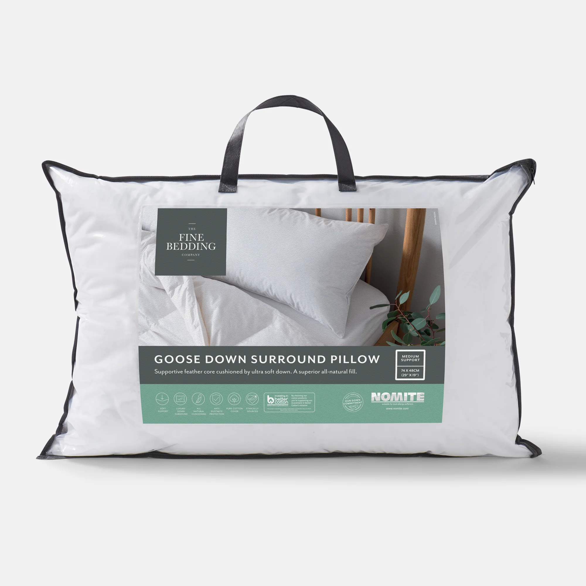 Goose Down Surround Pillow - Image 3