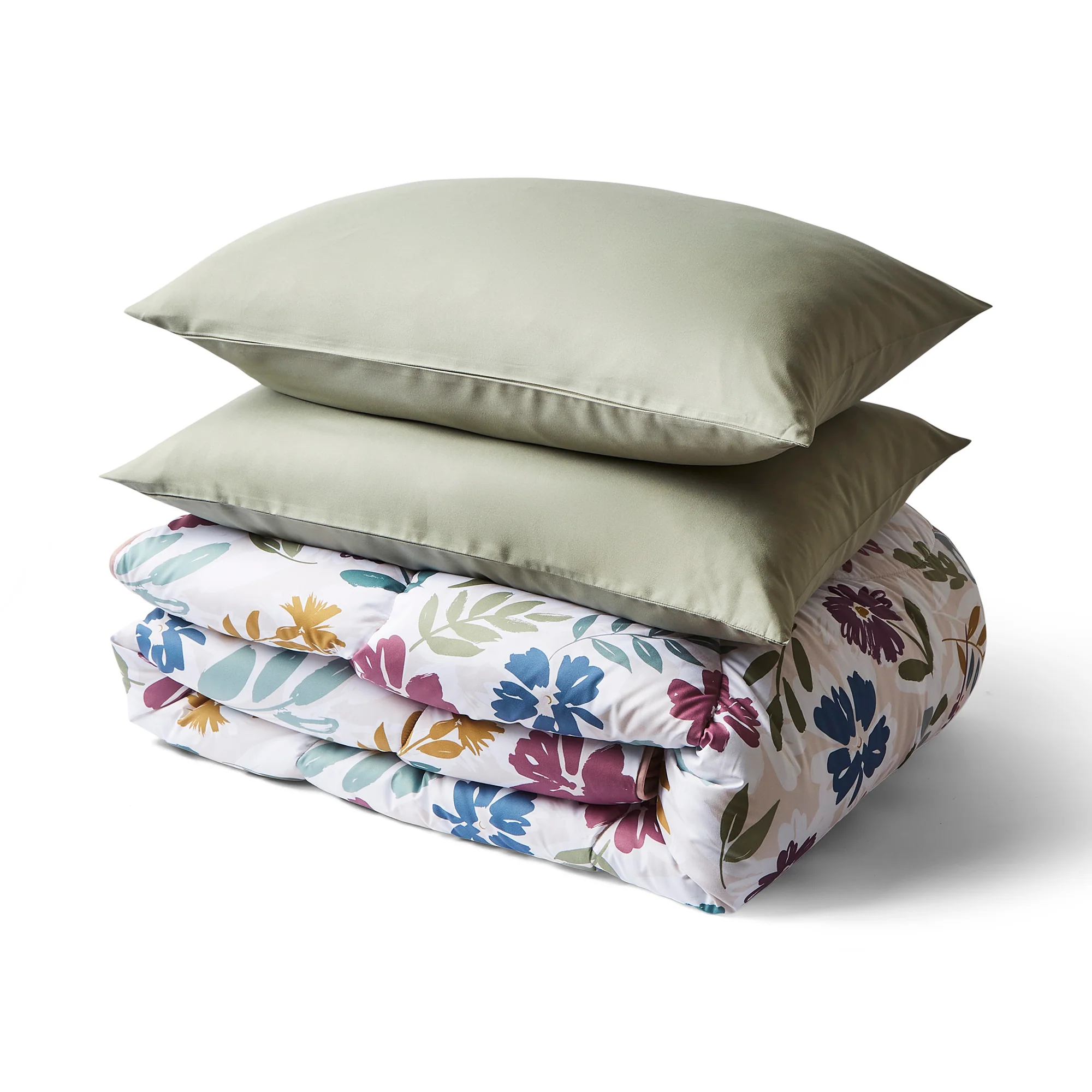 Night Lark® Meadow Bloom Coverless Duvet Set - Image 5
