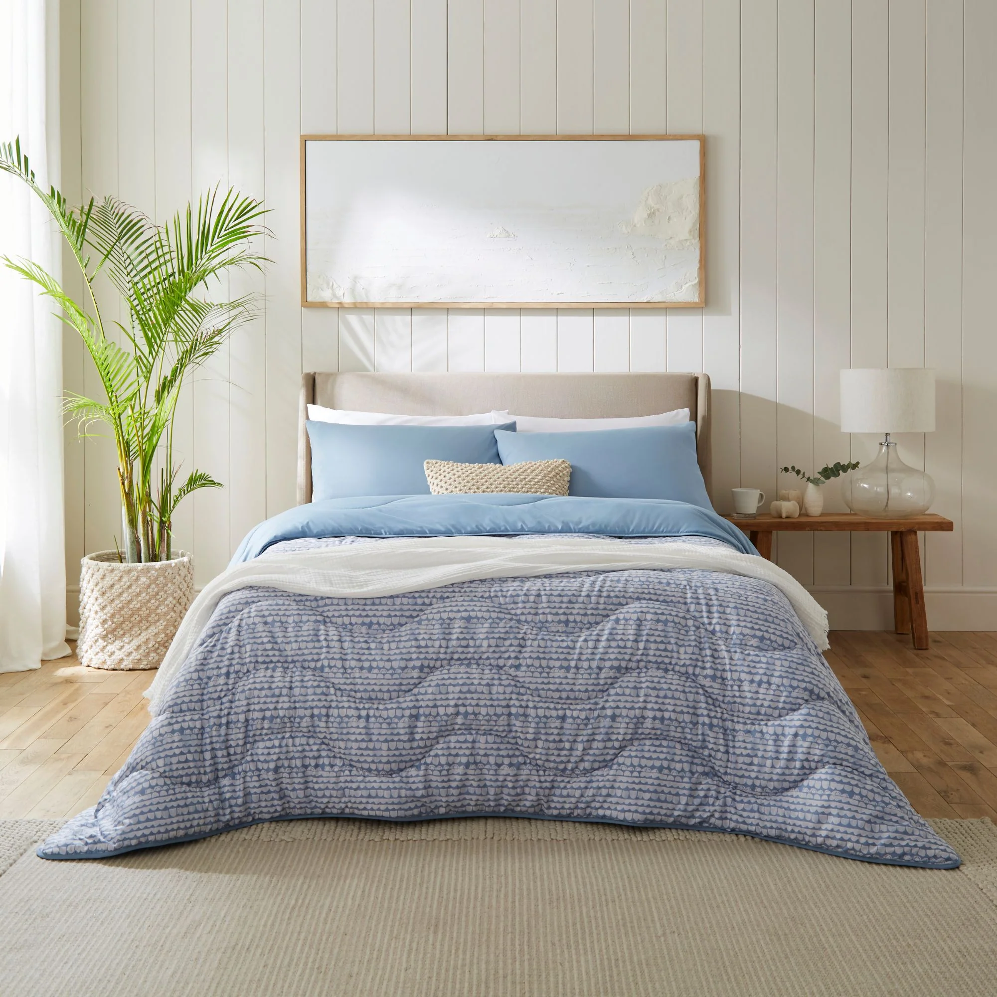 Night Lark® Coastal Calm Coverless Duvet Set - Image 6