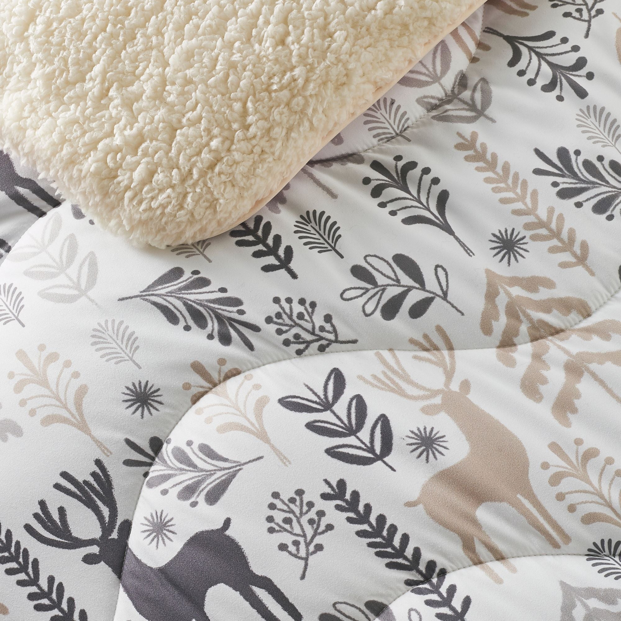 Night Lark®  Cosy Sherpa Throw Scandi Winter - Image 3