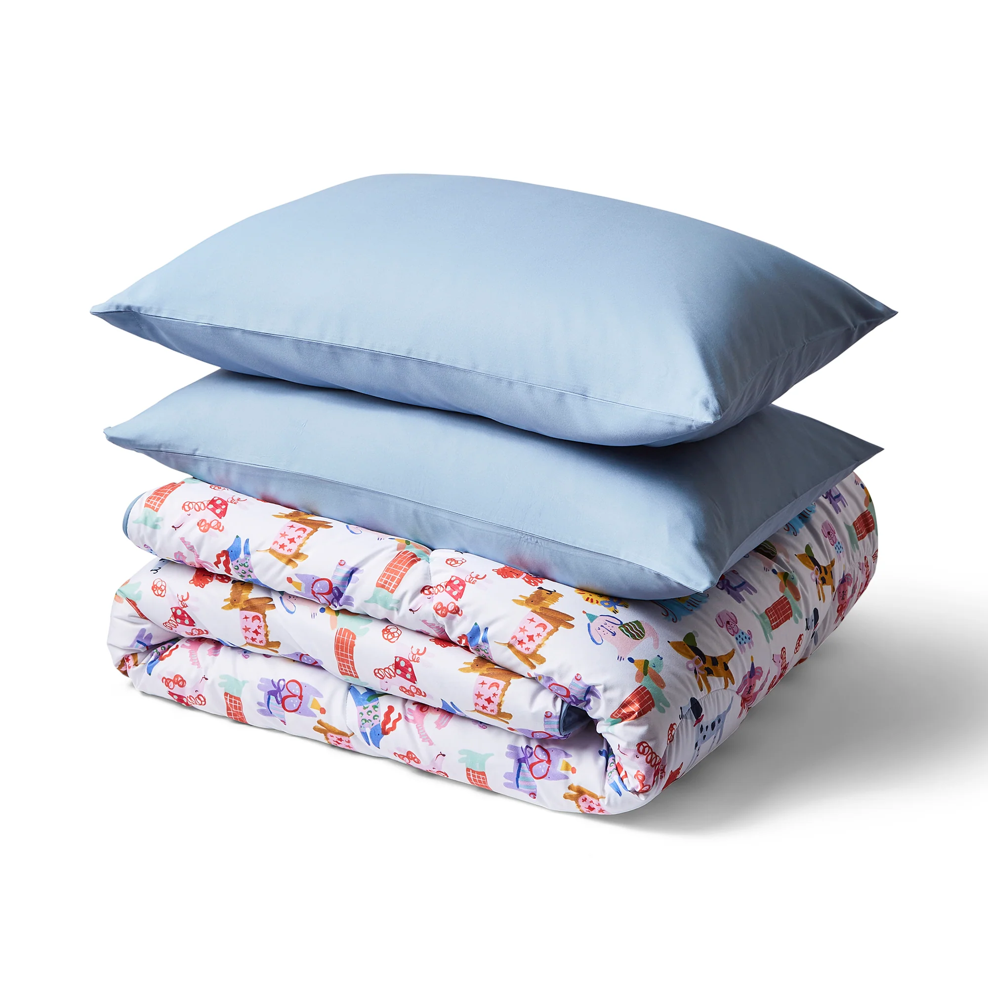 Night Lark® x Eleanor Bowmer Happy Dogs Coverless Duvet Set - Image 5