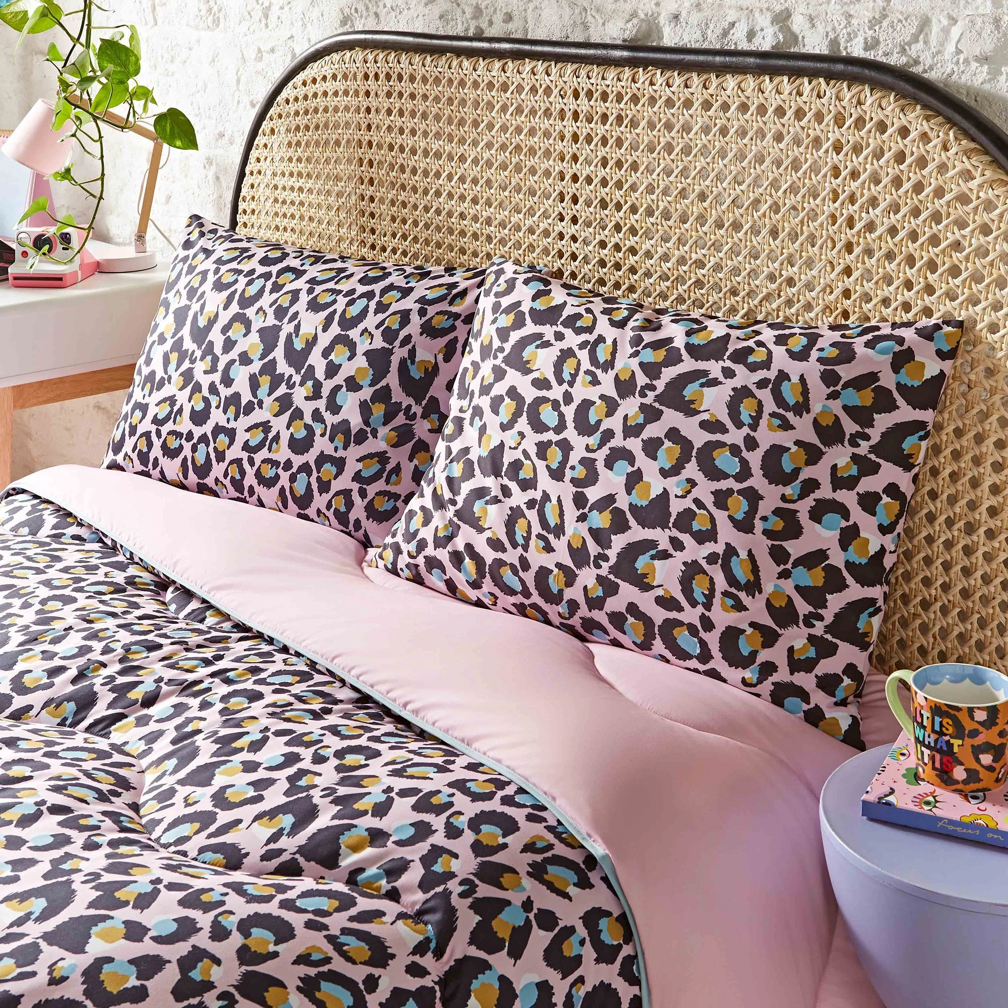 Night Lark® x Eleanor Bowmer Leopard Coverless Duvet Set - Image 3
