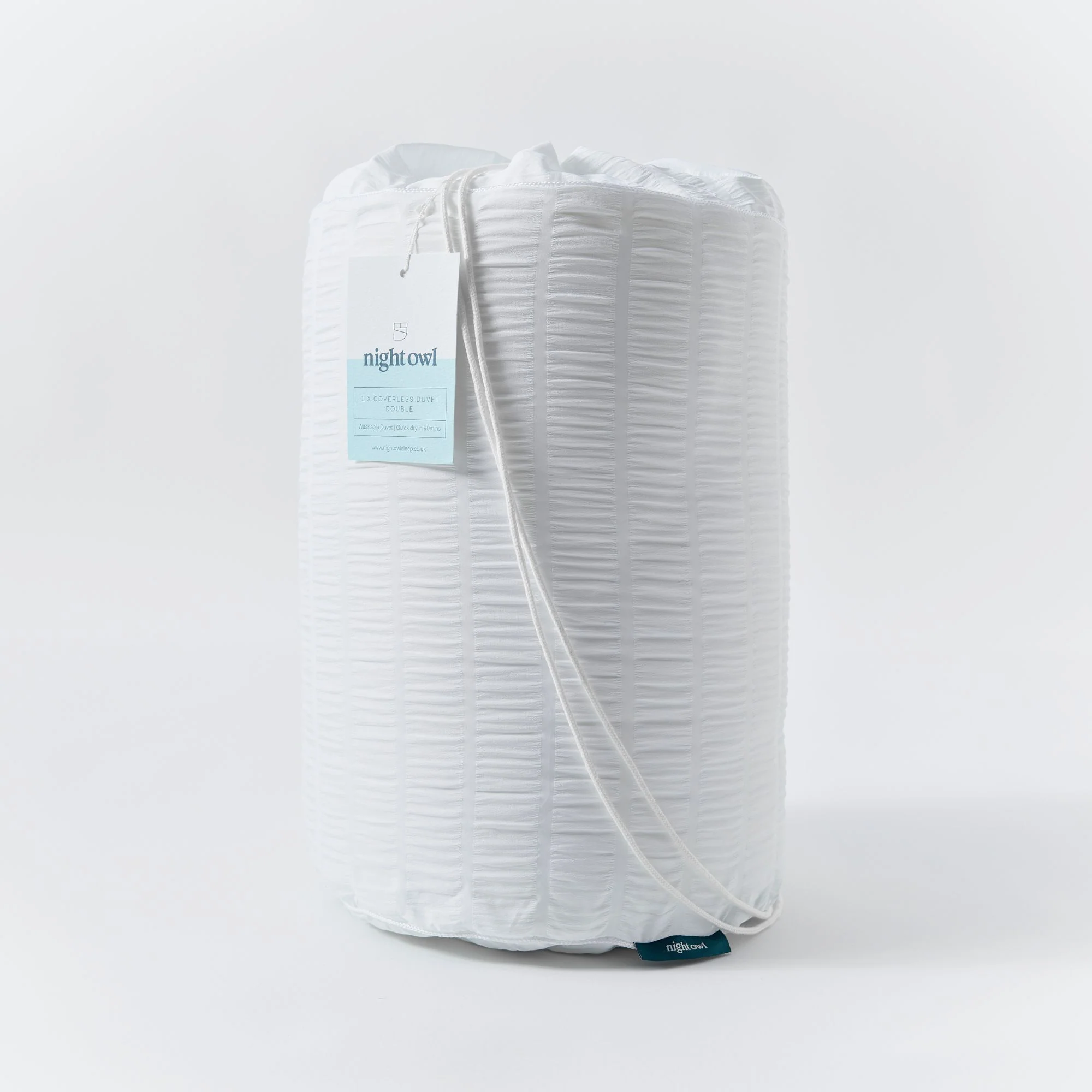 Night Lark® Gingham Print Coverless Duvet - Image 11