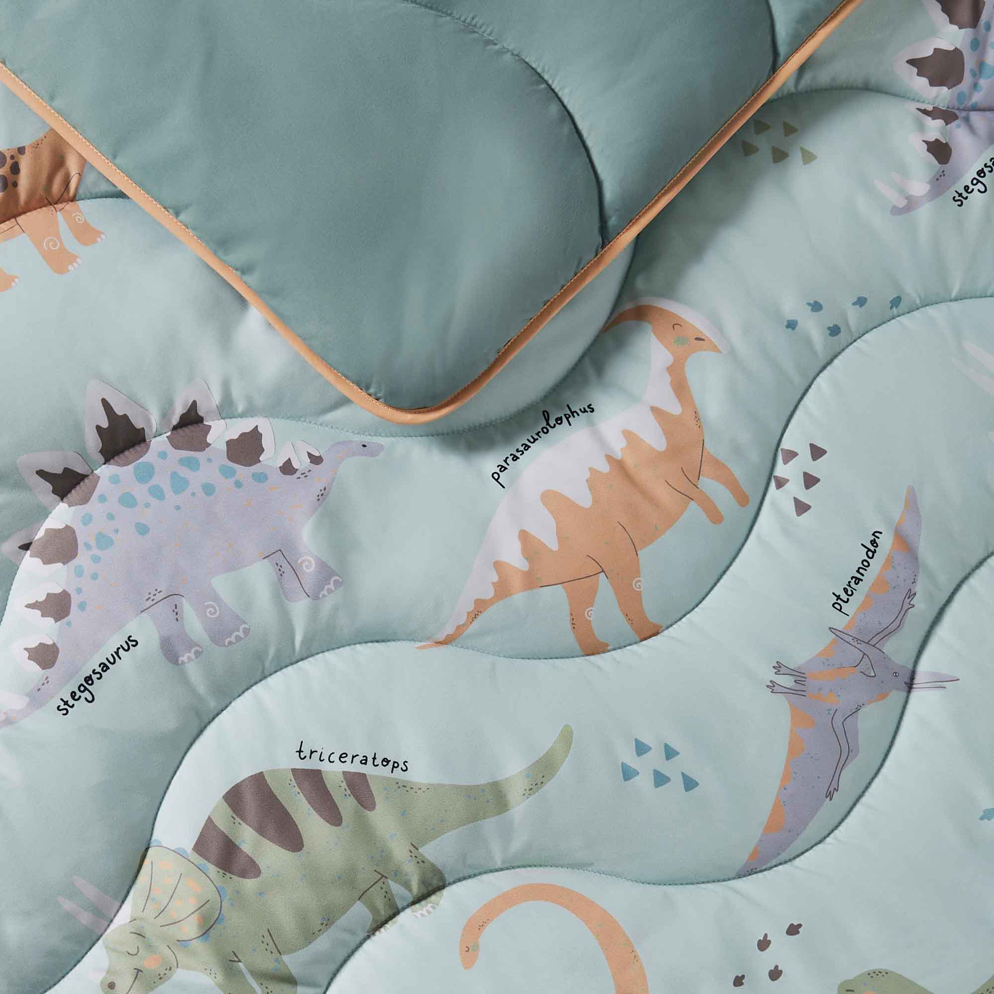 Night Lark®  Junior - Dino Safari - Washable Coverless Duvet Set - Image 3