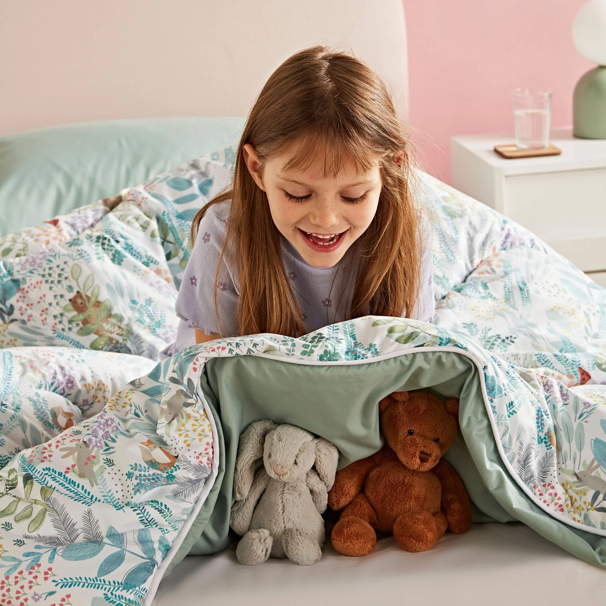 Night Lark®  Junior - In the Woods - Washable Coverless Duvet Set - Image 4