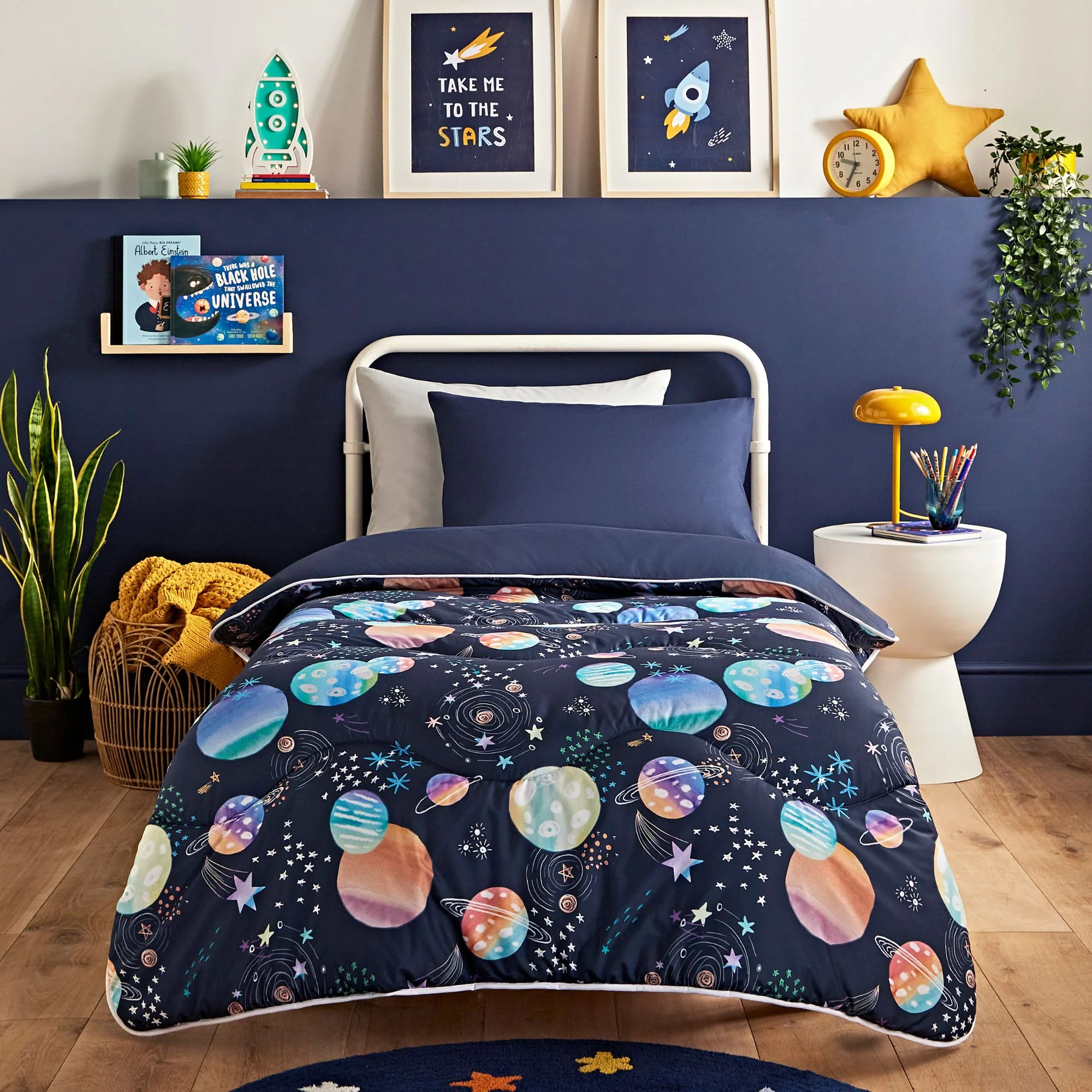 Night Lark® Junior - Space Adventure - Washable Coverless Duvet Set - Image 12