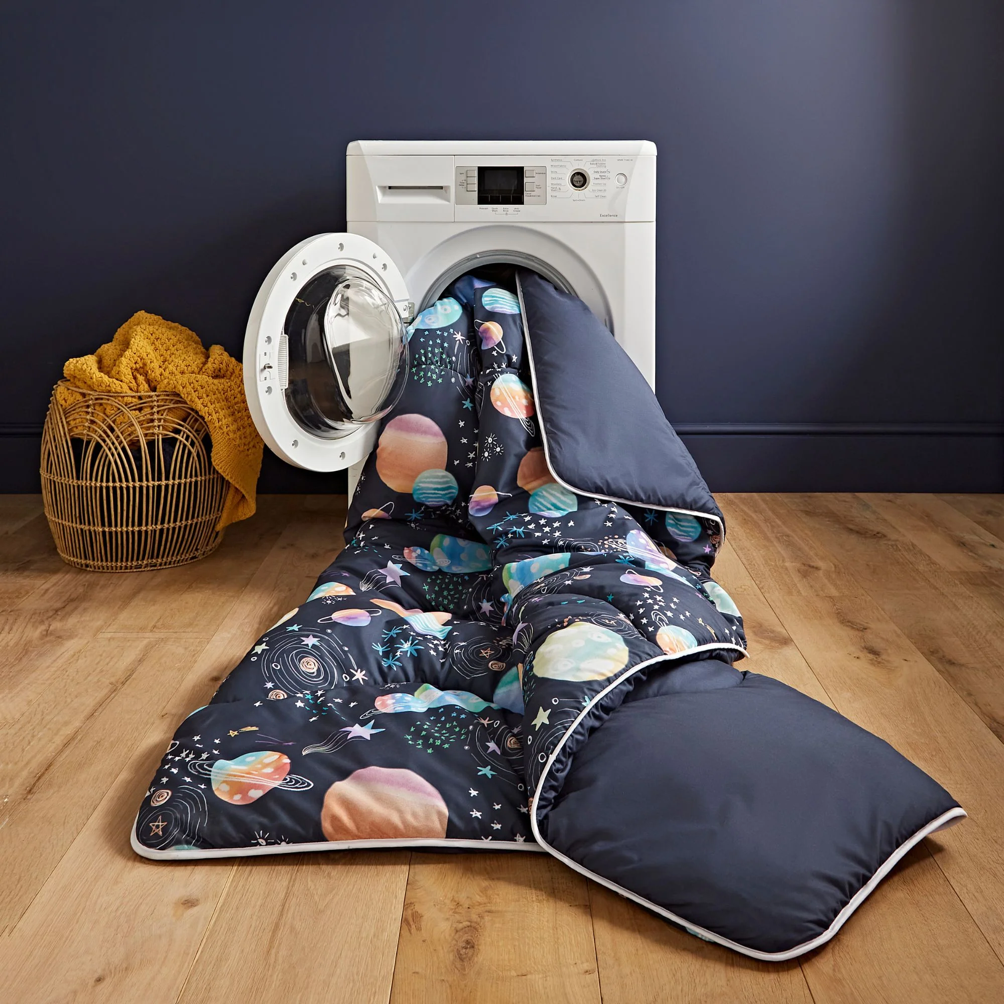 Night Lark® Junior - Space Adventure - Washable Coverless Duvet Set - Image 13