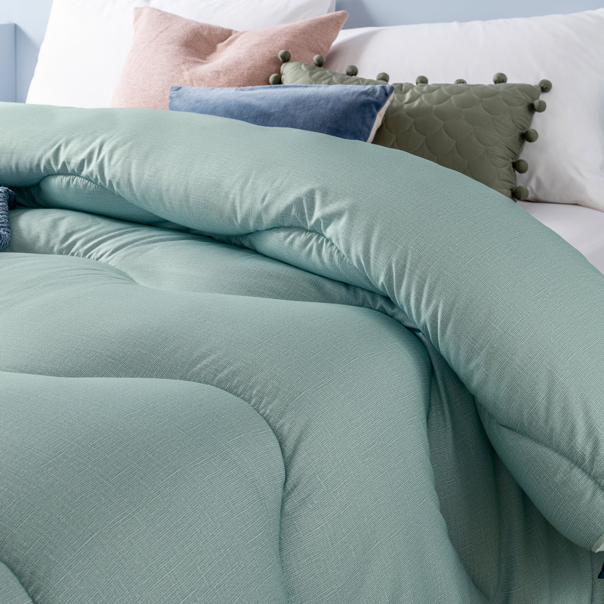 Night Lark® Linen Print Coverless Duvet - Image 15
