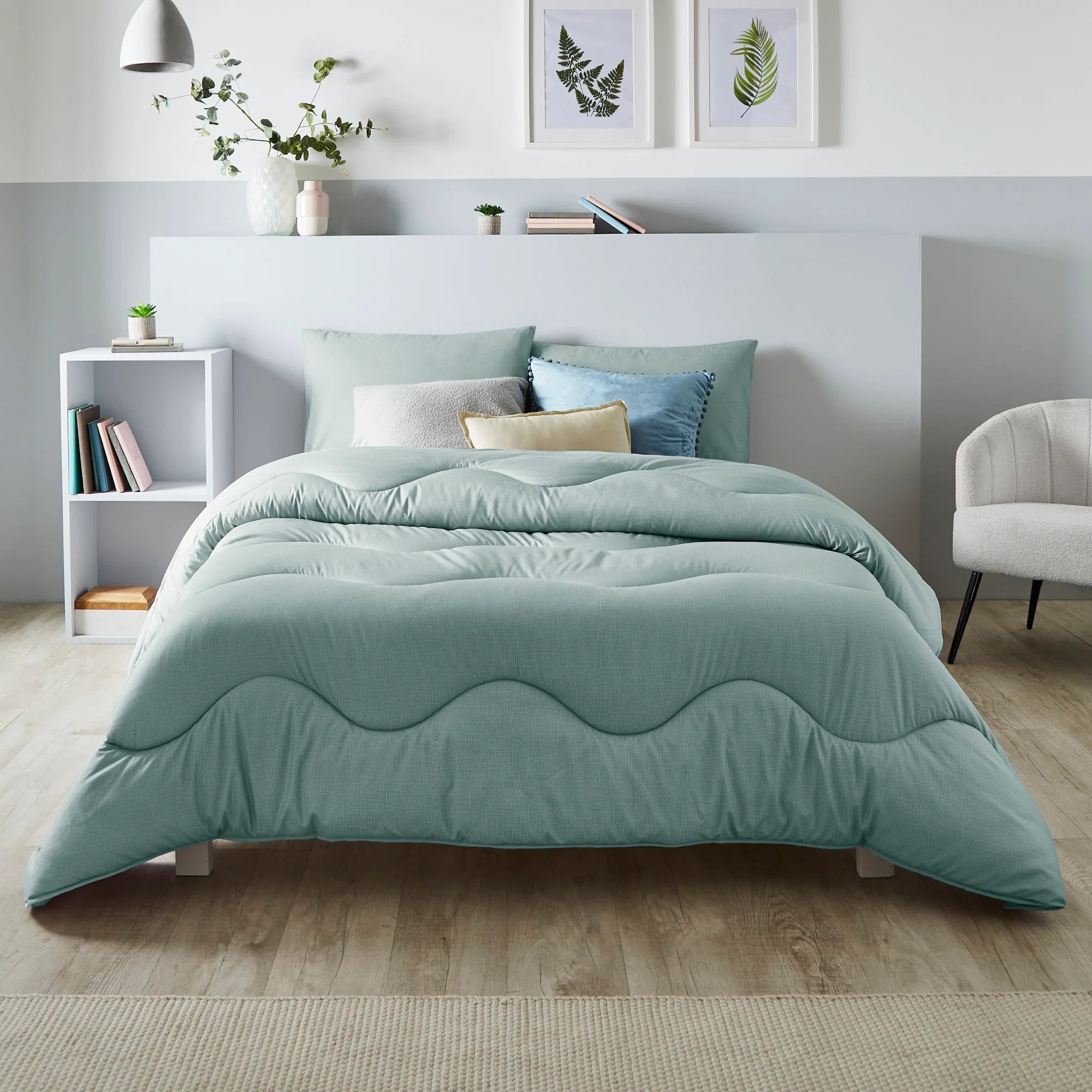 Night Lark® Linen Print Coverless Duvet - Image 33