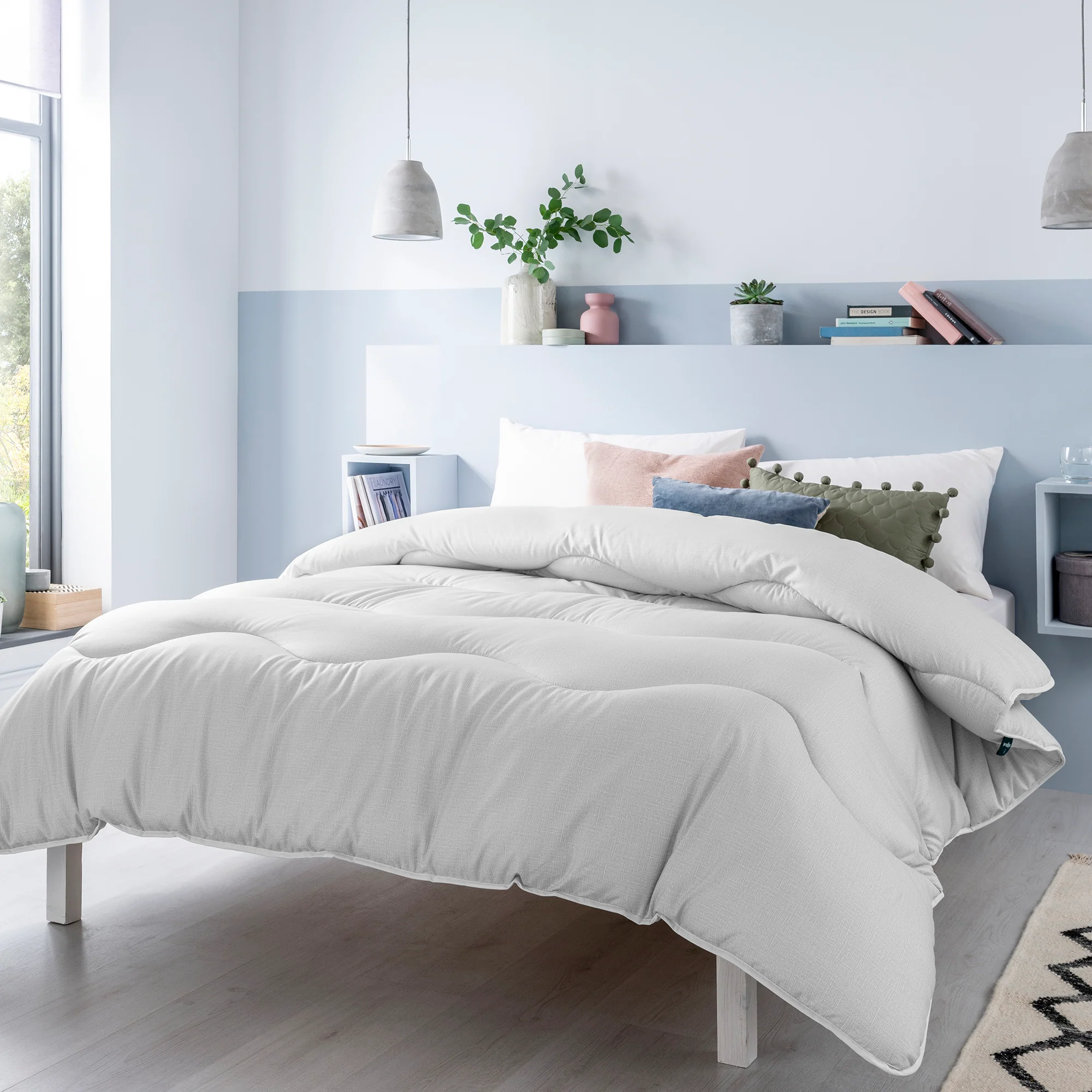 Night Lark® Linen Print Coverless Duvet - Image 8