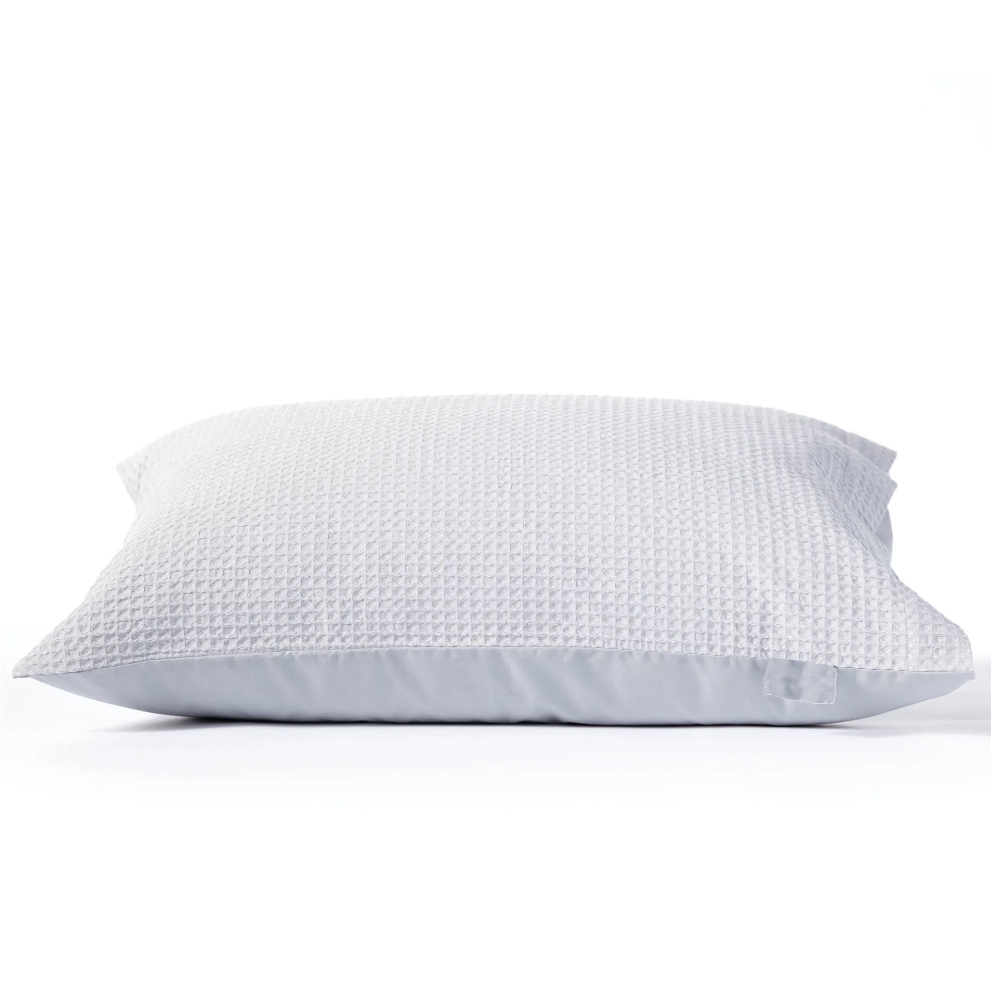 Night Lark®  Natural 100% Cotton Waffle Pair of Pillowcases - Image 8