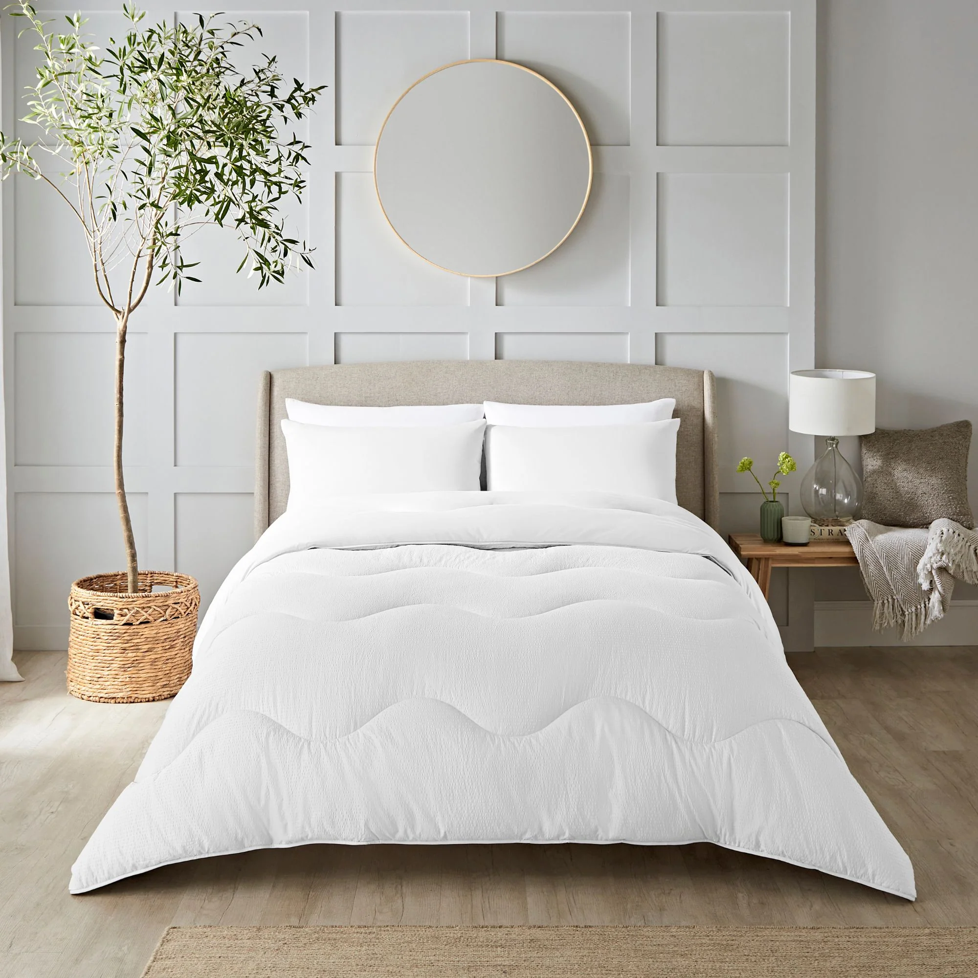 Night Lark® Seersucker Coverless Duvet Set - Image 3