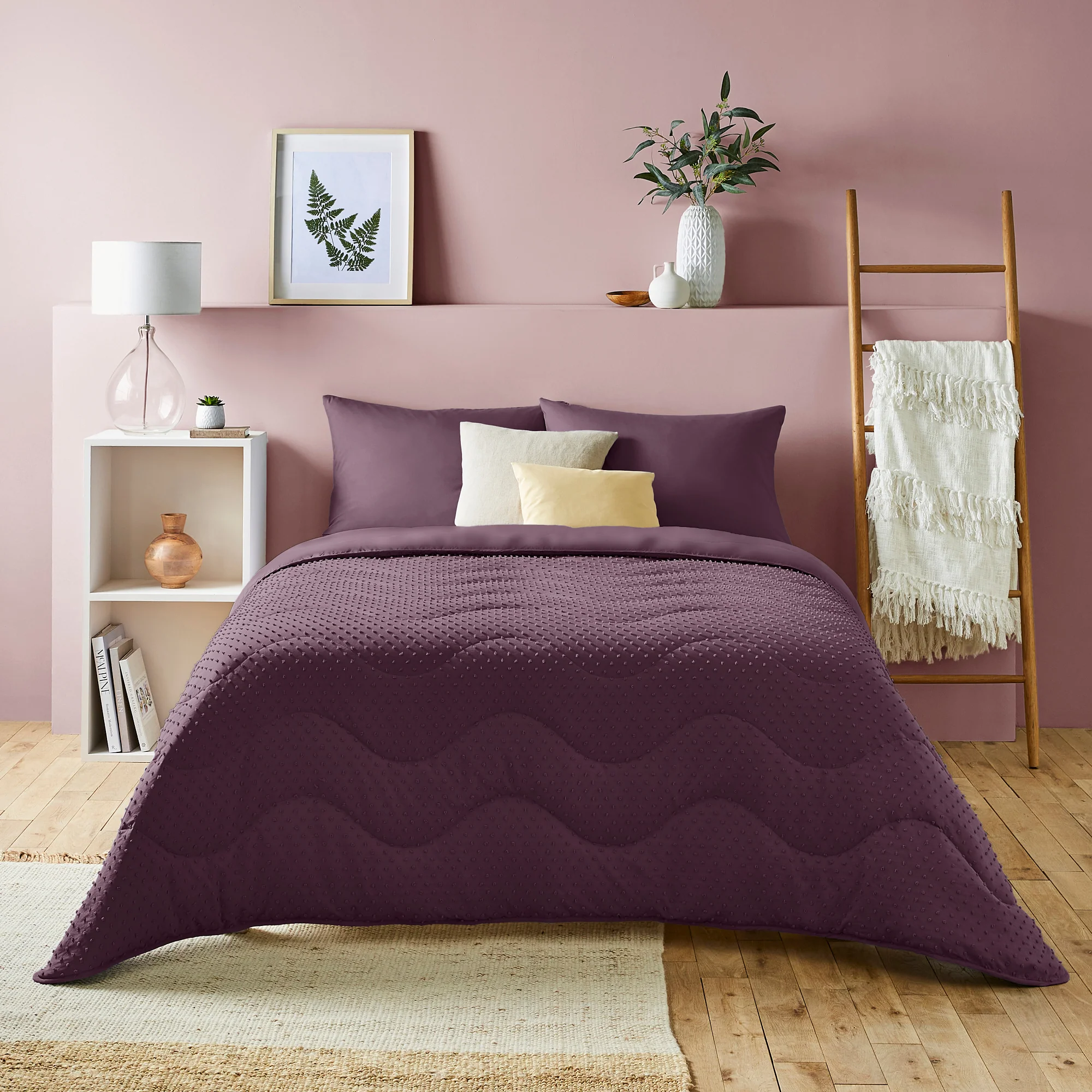 Night Lark® Tufted Dots Coverless Duvet Set - Image 10
