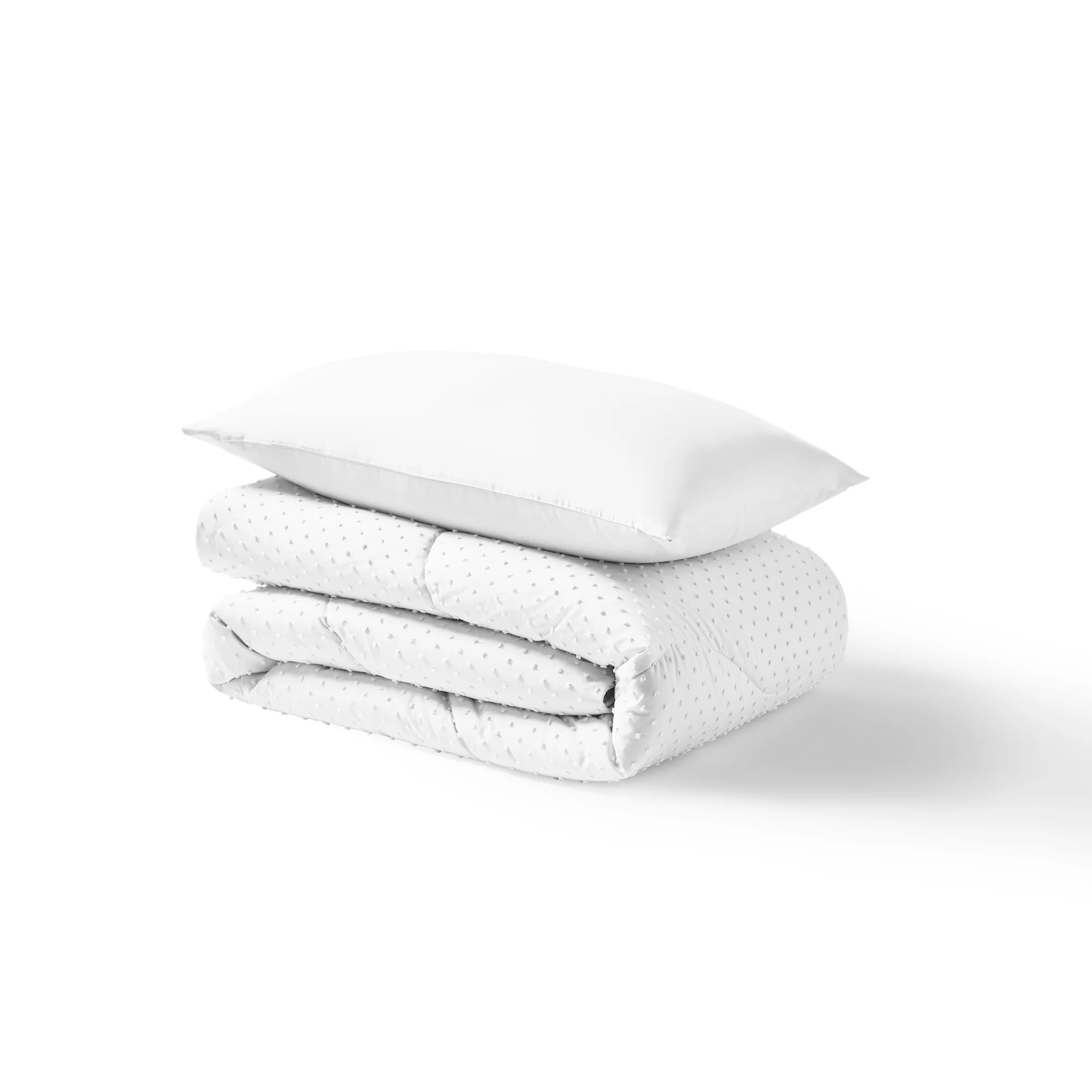 Night Lark® Tufted Dots Coverless Duvet Set - Image 16