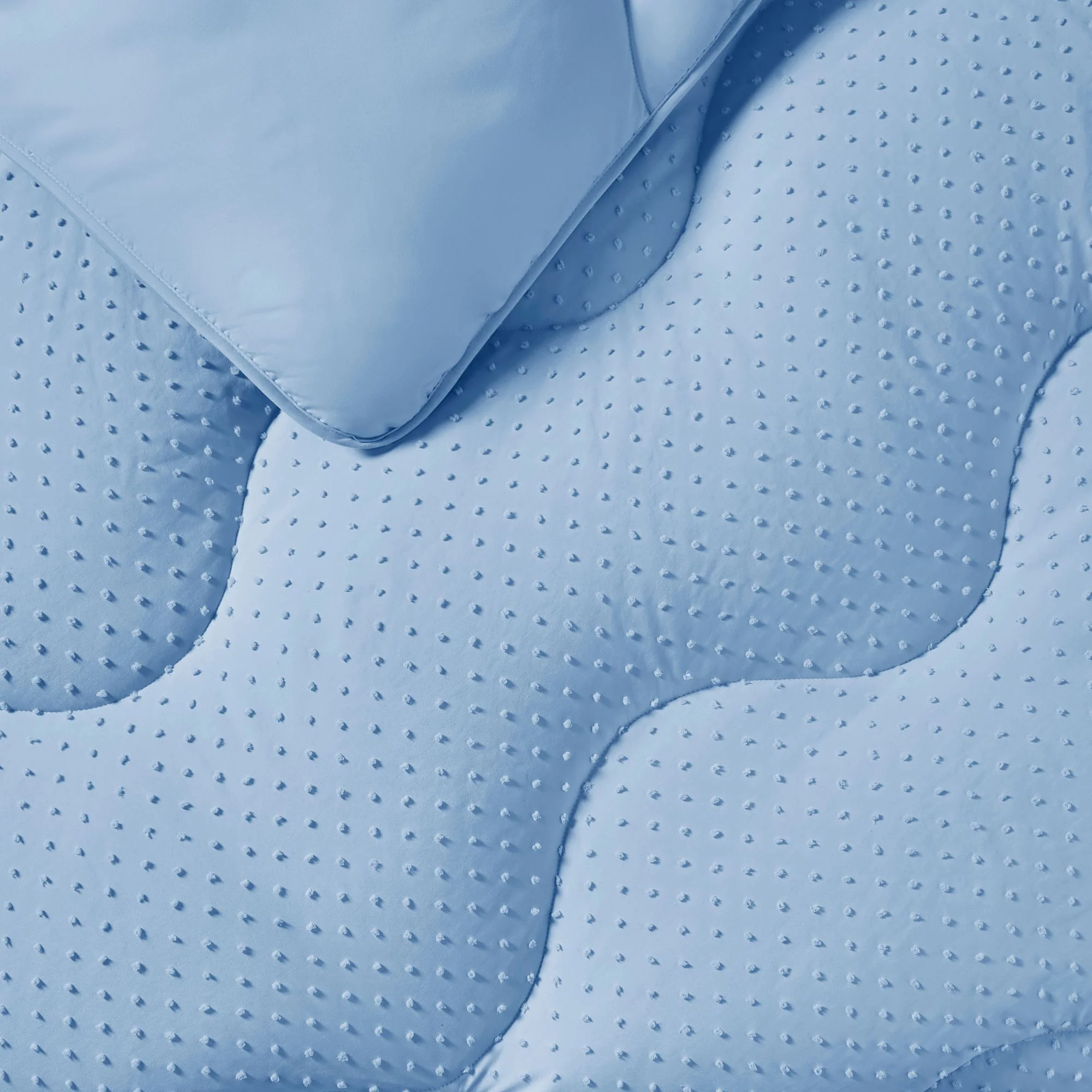 Night Lark® Tufted Dots Coverless Duvet Set - Image 6