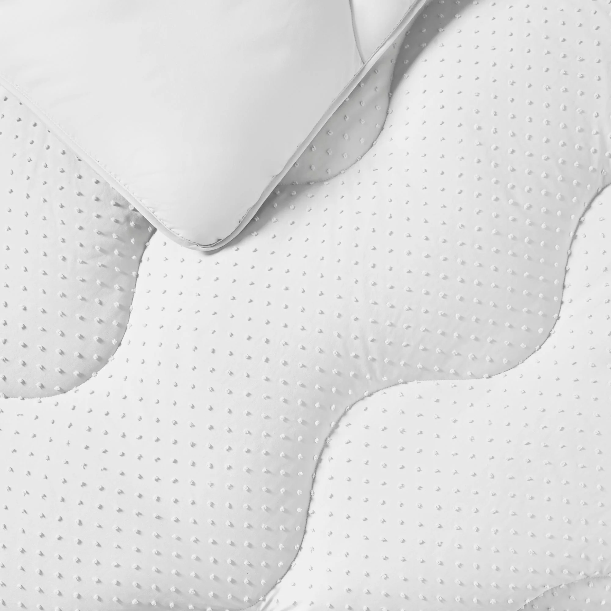 Night Lark® Tufted Dots Coverless Duvet Set - Image 8