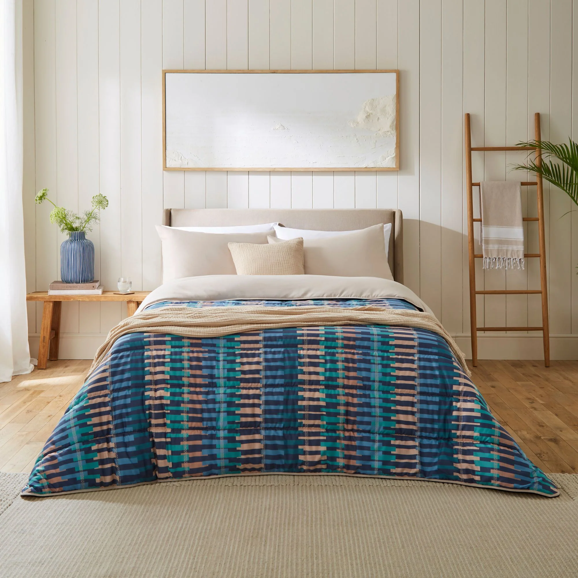 Night Lark® Twilight Stripes Coverless Duvet Set - Image 6
