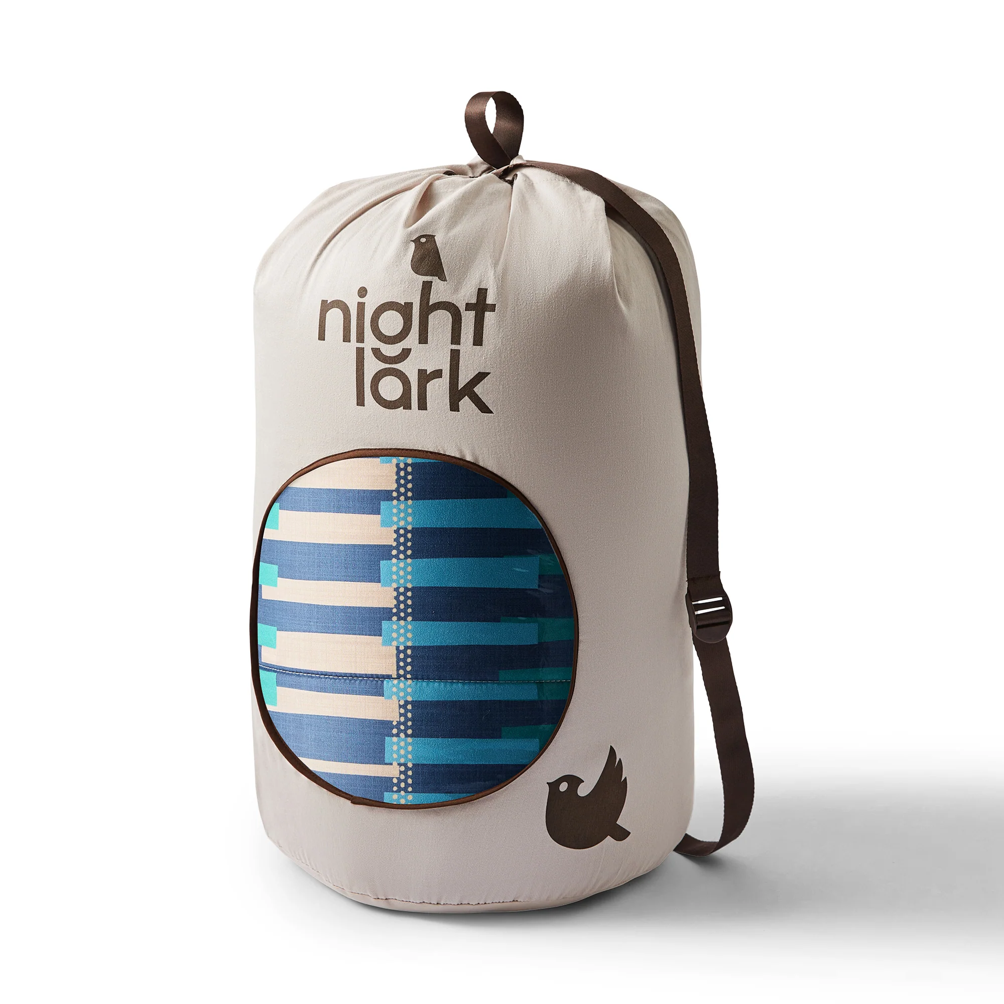 Night Lark® Twilight Stripes Coverless Duvet Set - Image 7