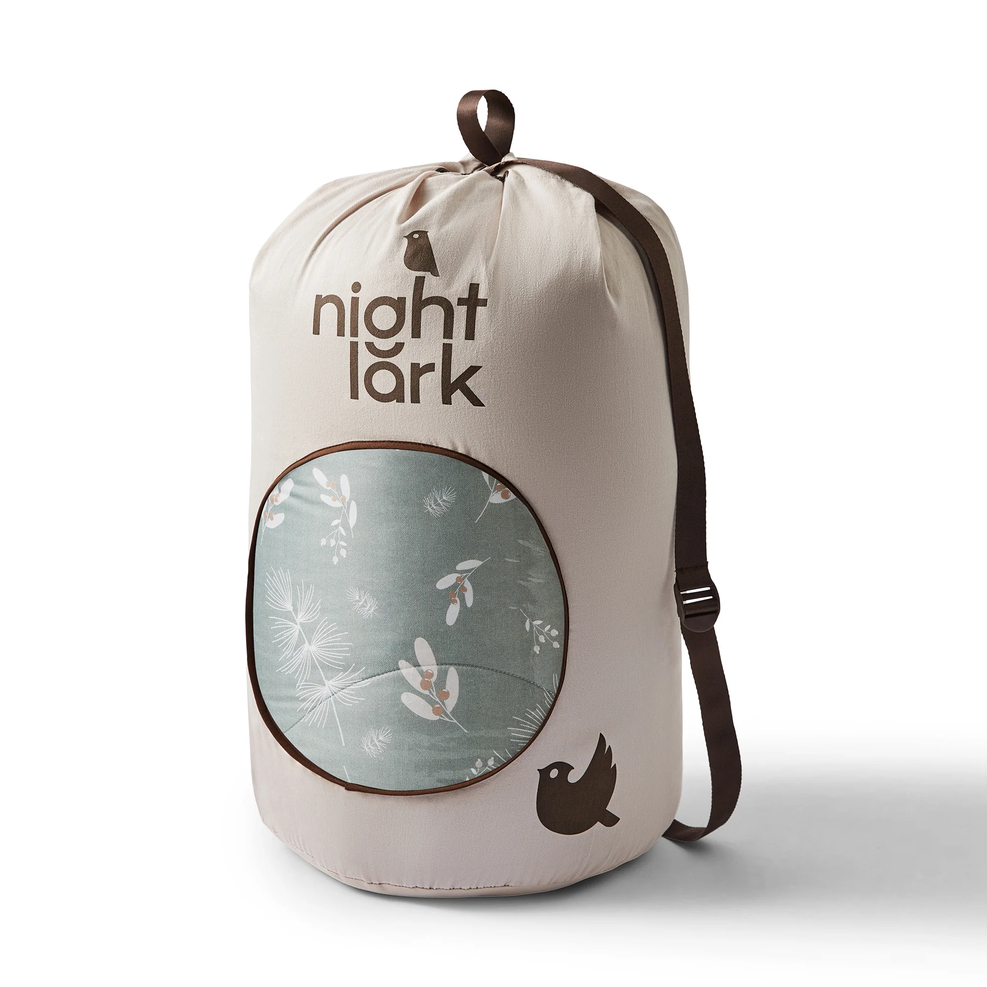 Night Lark® Winter Sprigs Coverless Duvet Set - Image 6