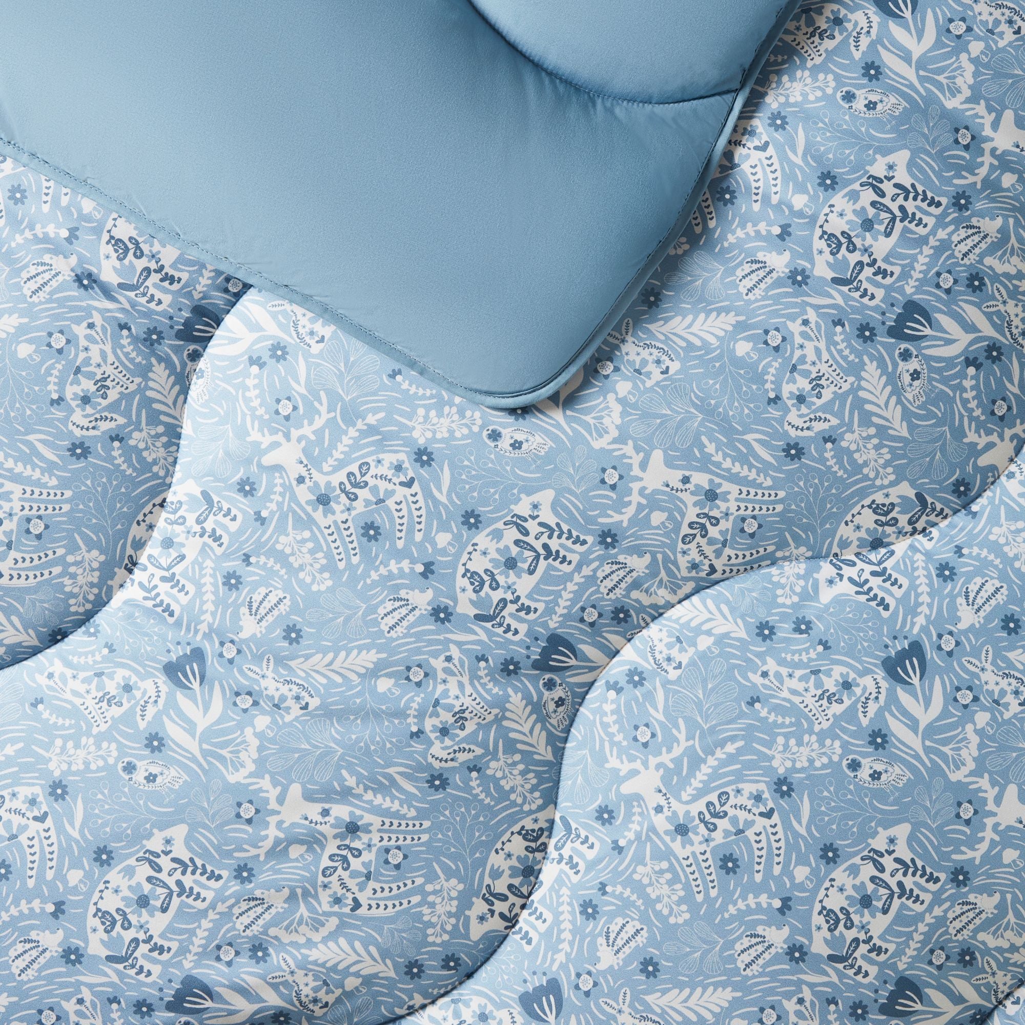 Night Lark® Winter Woodland Coverless Duvet Set - Image 3