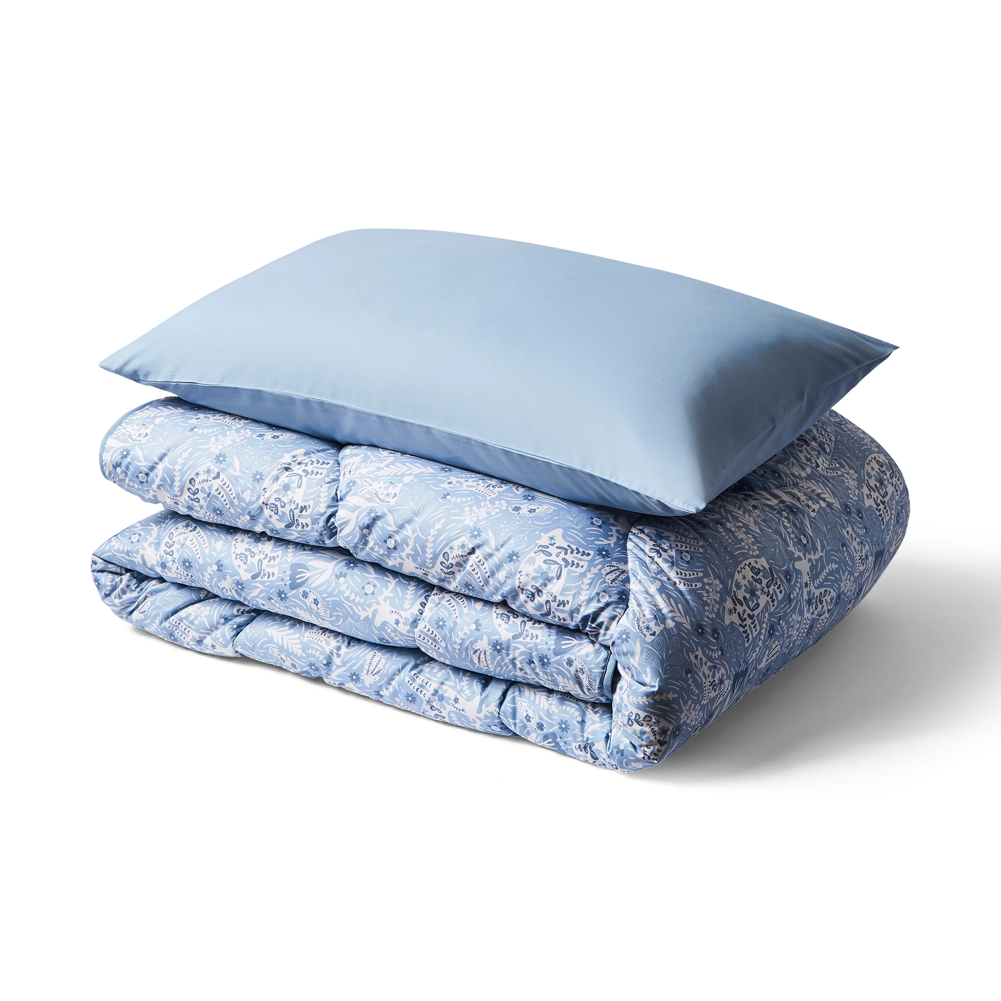 Night Lark® Winter Woodland Coverless Duvet Set - Image 4
