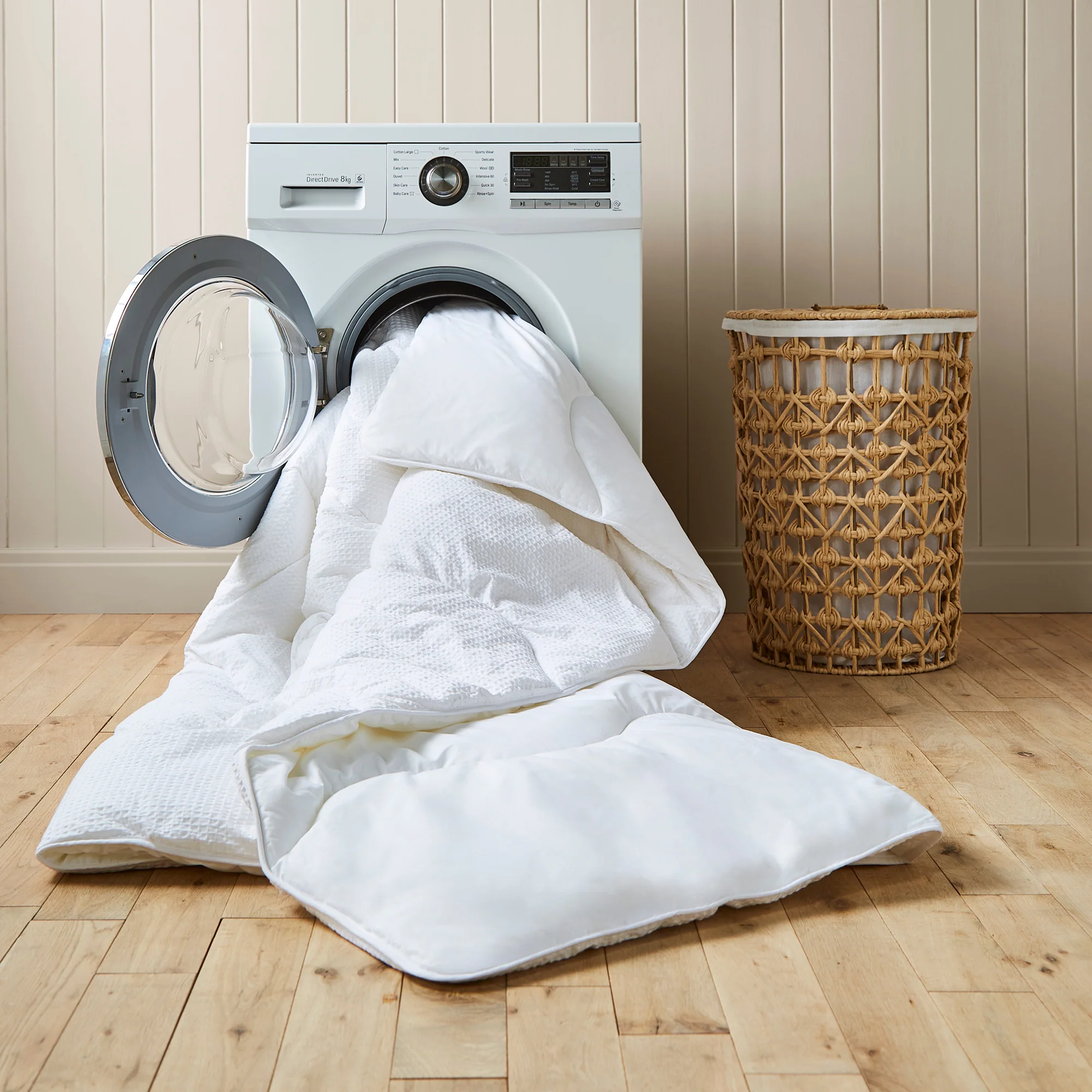 Night Lark®  - Natural Cotton Waffle Coverless Duvet - Image 5